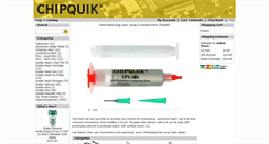 Desktop Screenshot of chipquik.com